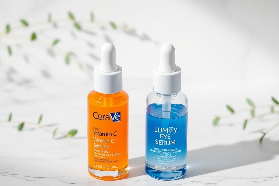 Cerave Skin Renewing Vitamin C Serum vs Lumify Eye Serum