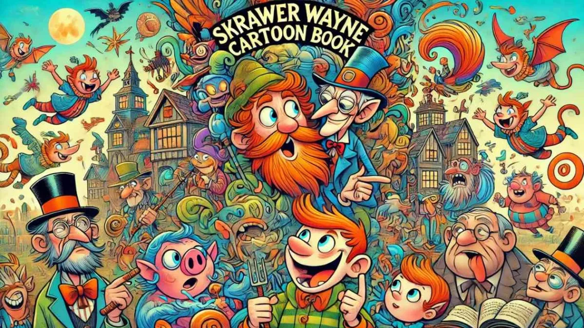 Skrawer Wayne Cartoon Book