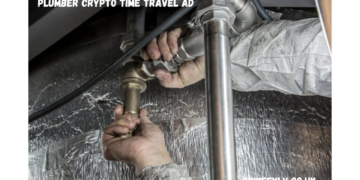 plumber crypto time travel ad